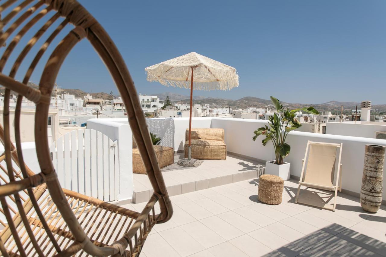 Kamvas Deluxe Apartments Naxos City Exteriör bild