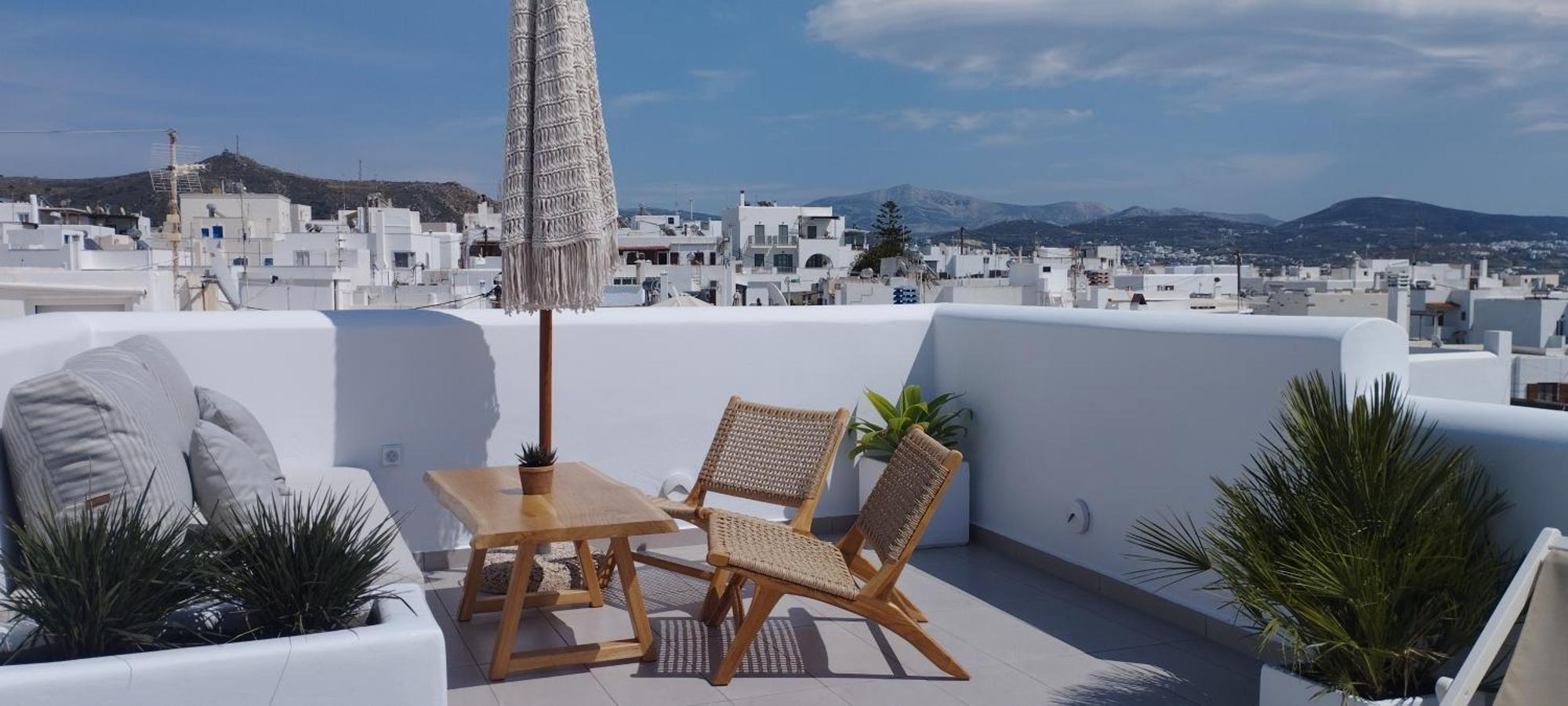 Kamvas Deluxe Apartments Naxos City Exteriör bild