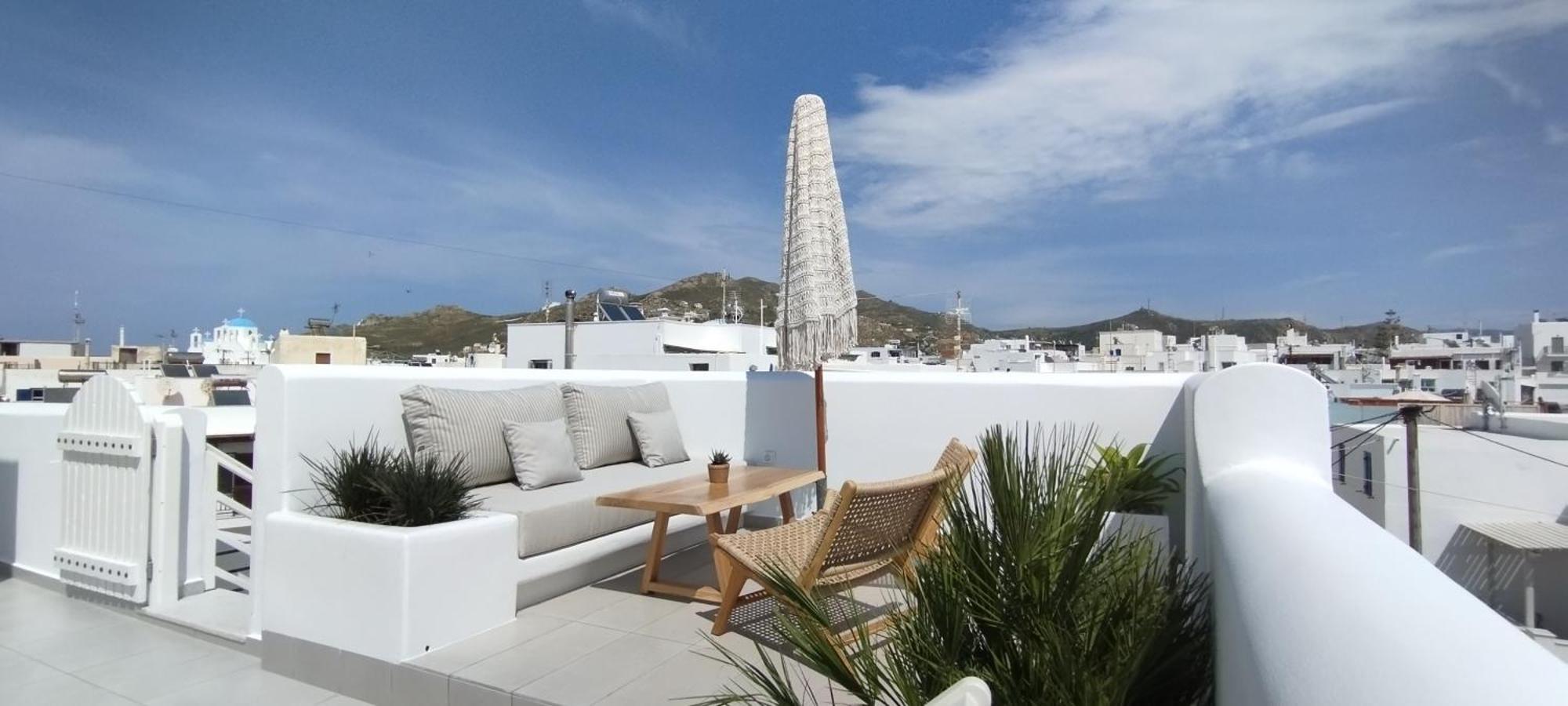 Kamvas Deluxe Apartments Naxos City Exteriör bild